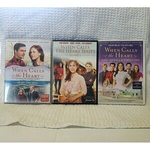 When Calls The Heart DVD Lot SSN 1 Heart & Soul Family Matters, In Perfect Unity